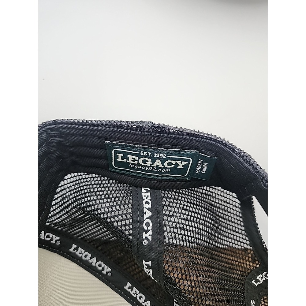 William & Mary TribeMens LEGACY wht William & Mary Primary Rope Trucker Hat - Picture 5 of 5